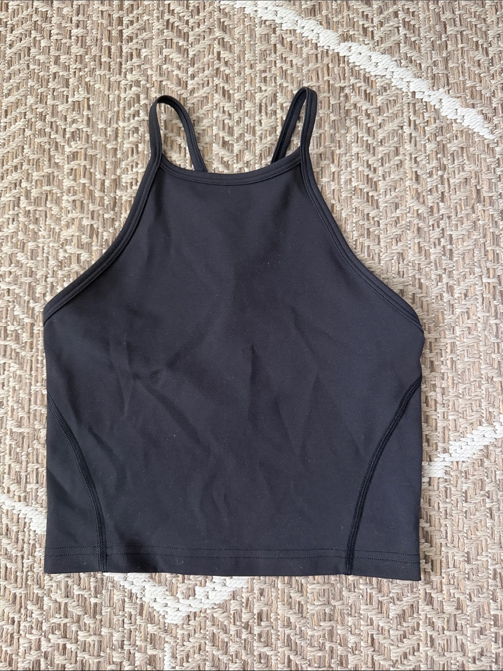 lululemon wunder train cross back tank top